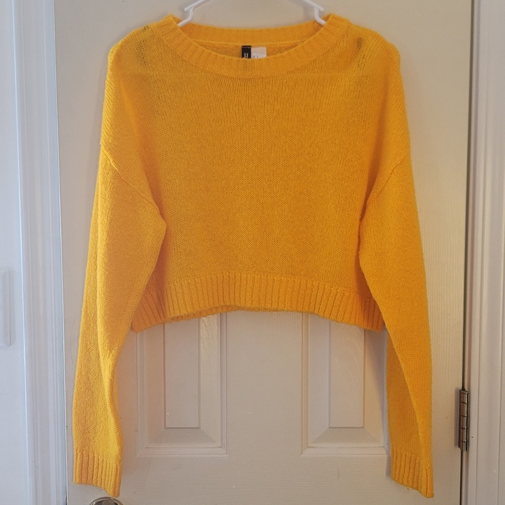 H&M Yellow Sweater